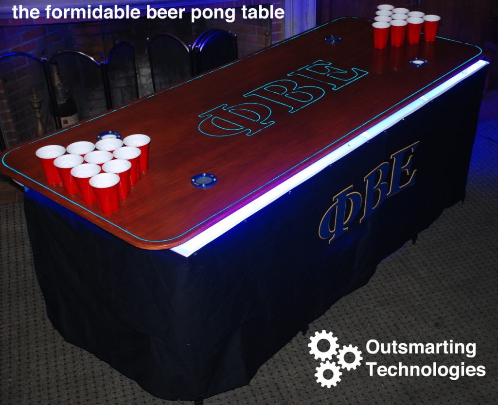 How To Use Laser Etching To Create Custom Beer Pong Tables
